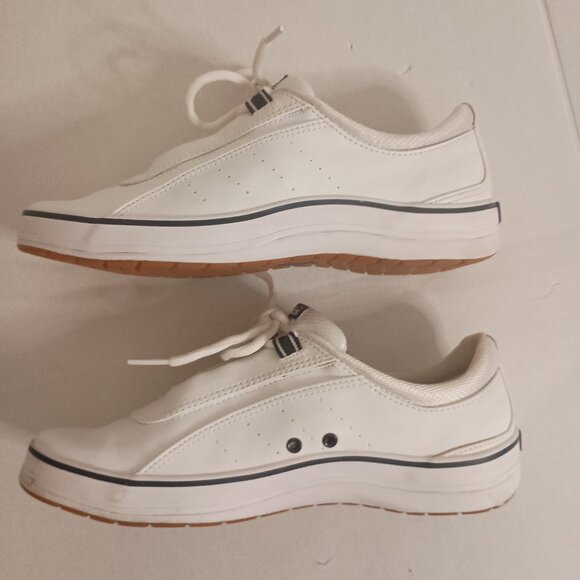 Keds Women’s White Leather Minimalist Classic Comfort Sneakers Size 6.5 EUC - Picture 7 of 14
